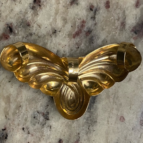 Beautiful Exquisite Solid 14K Gold Angel Wings/Butterfly Pendant Slide. Unique! - Picture 5 of 12